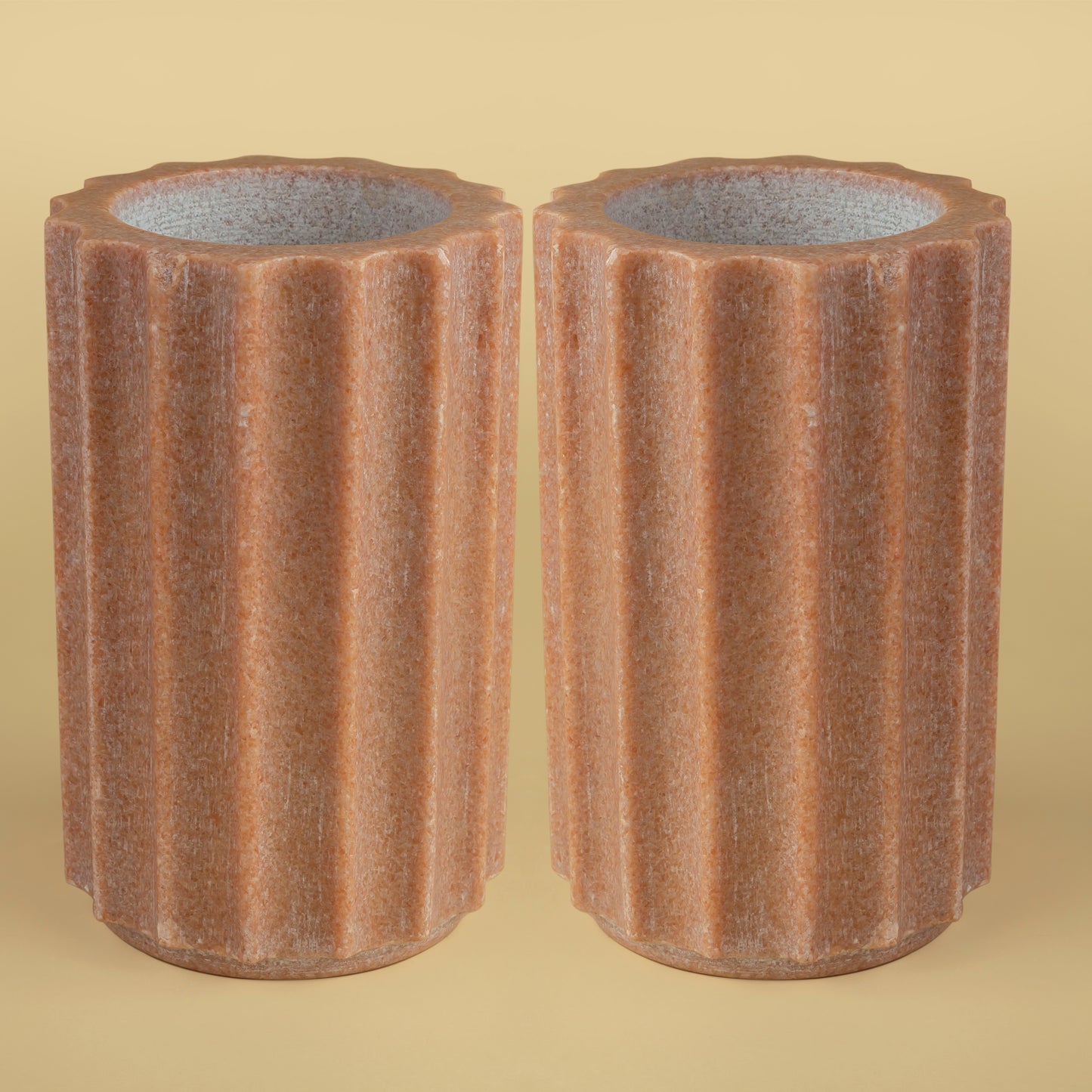 Viola Marble Vase Set-2