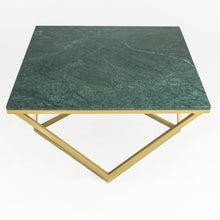 Load image into Gallery viewer, Stella Green Marble Coffee Table