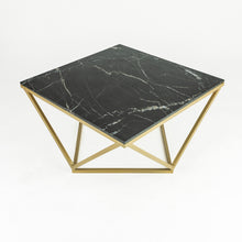 Load image into Gallery viewer, Stella Black Marble Coffee Table