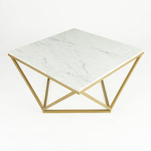 Load image into Gallery viewer, Stella White Marble Coffee Table