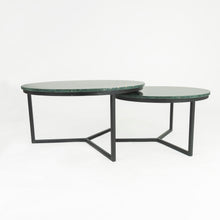 Load image into Gallery viewer, Como Marble Coffee Table With Brass Inlay