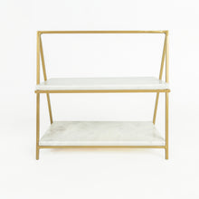 Load image into Gallery viewer, Tasna Marble 2-Tier Server
