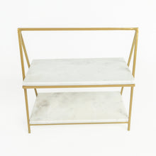 Load image into Gallery viewer, Tasna Marble 2-Tier Server