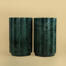 Load image into Gallery viewer, Viola Marble Vase Set-2