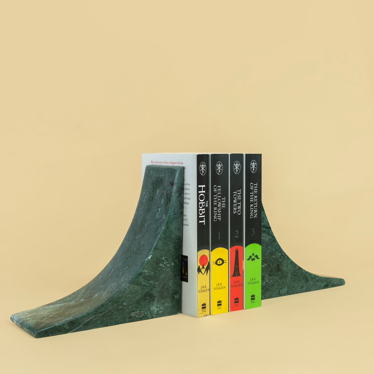 Alps Marble Bookends