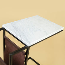 Load image into Gallery viewer, Lazio Marble Side Table