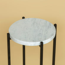 Load image into Gallery viewer, Olan Marble Drink Table