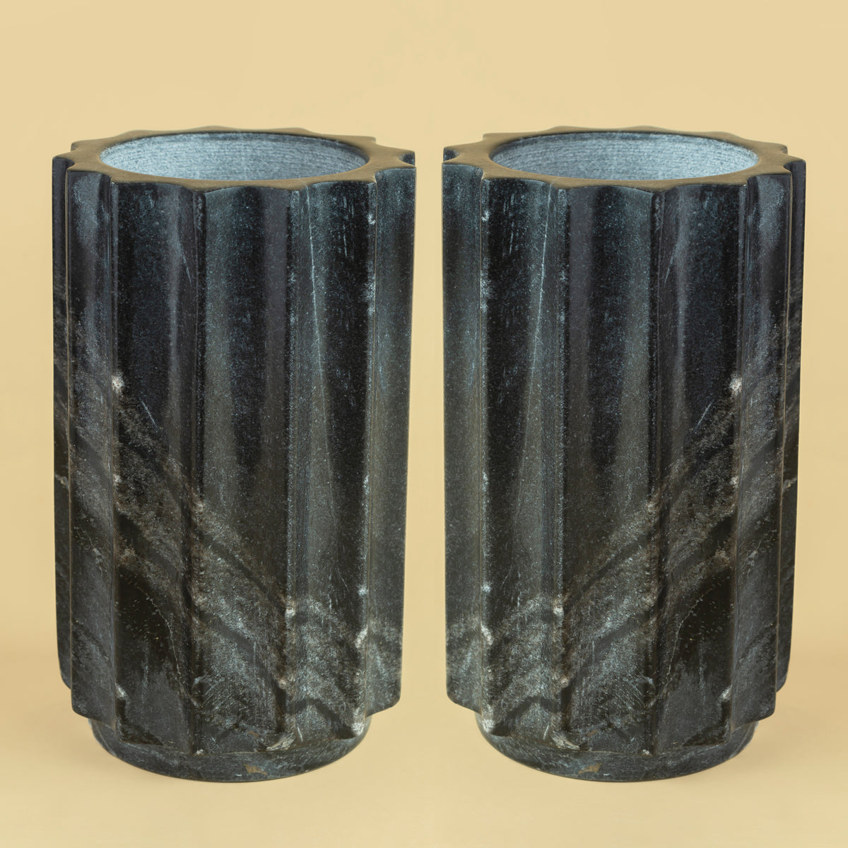 Viola Marble Vase Set-2