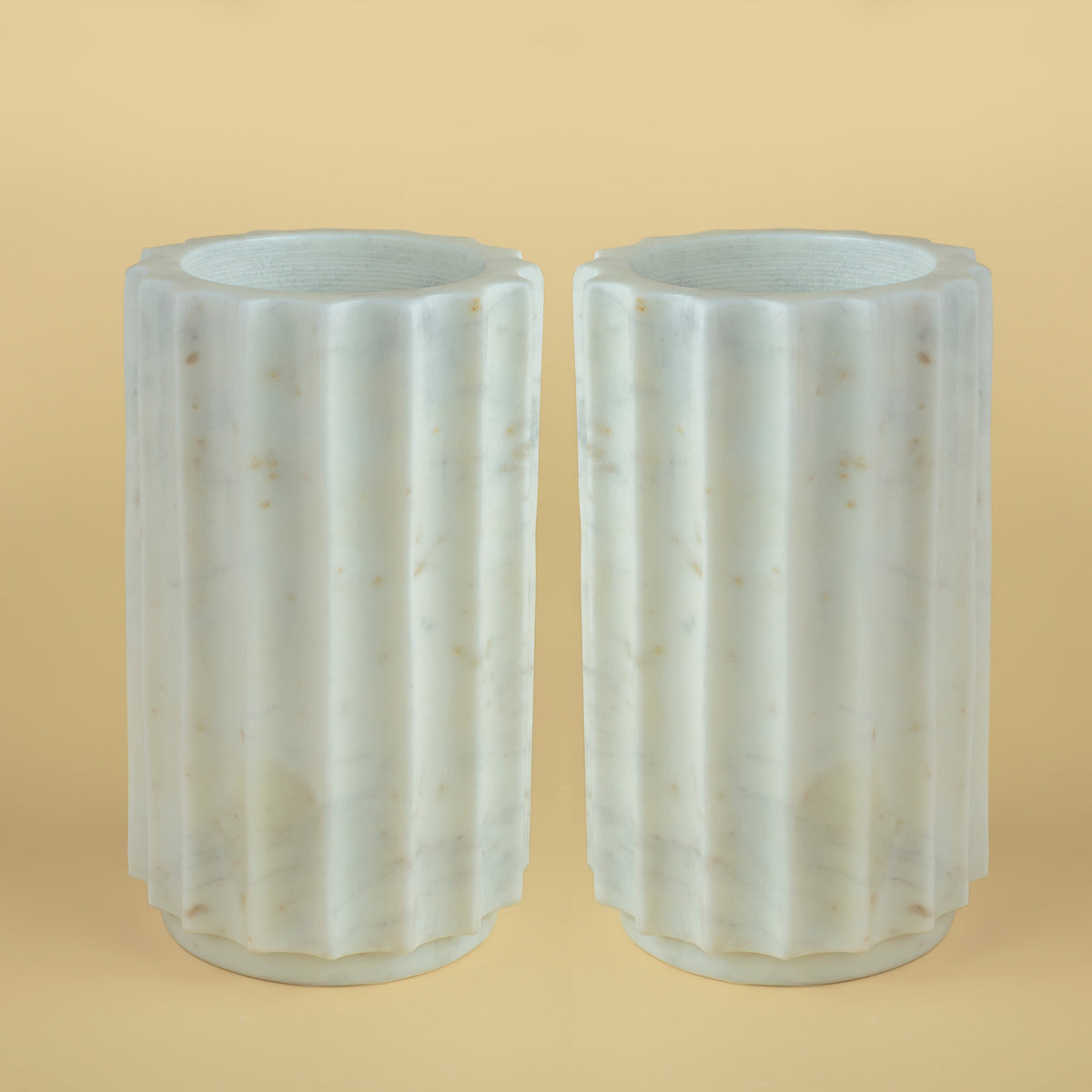 Viola Marble Vase Set-2