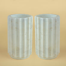 Load image into Gallery viewer, Viola Marble Vase Set-2
