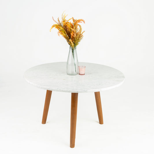 Orta White Mable Coffee Table