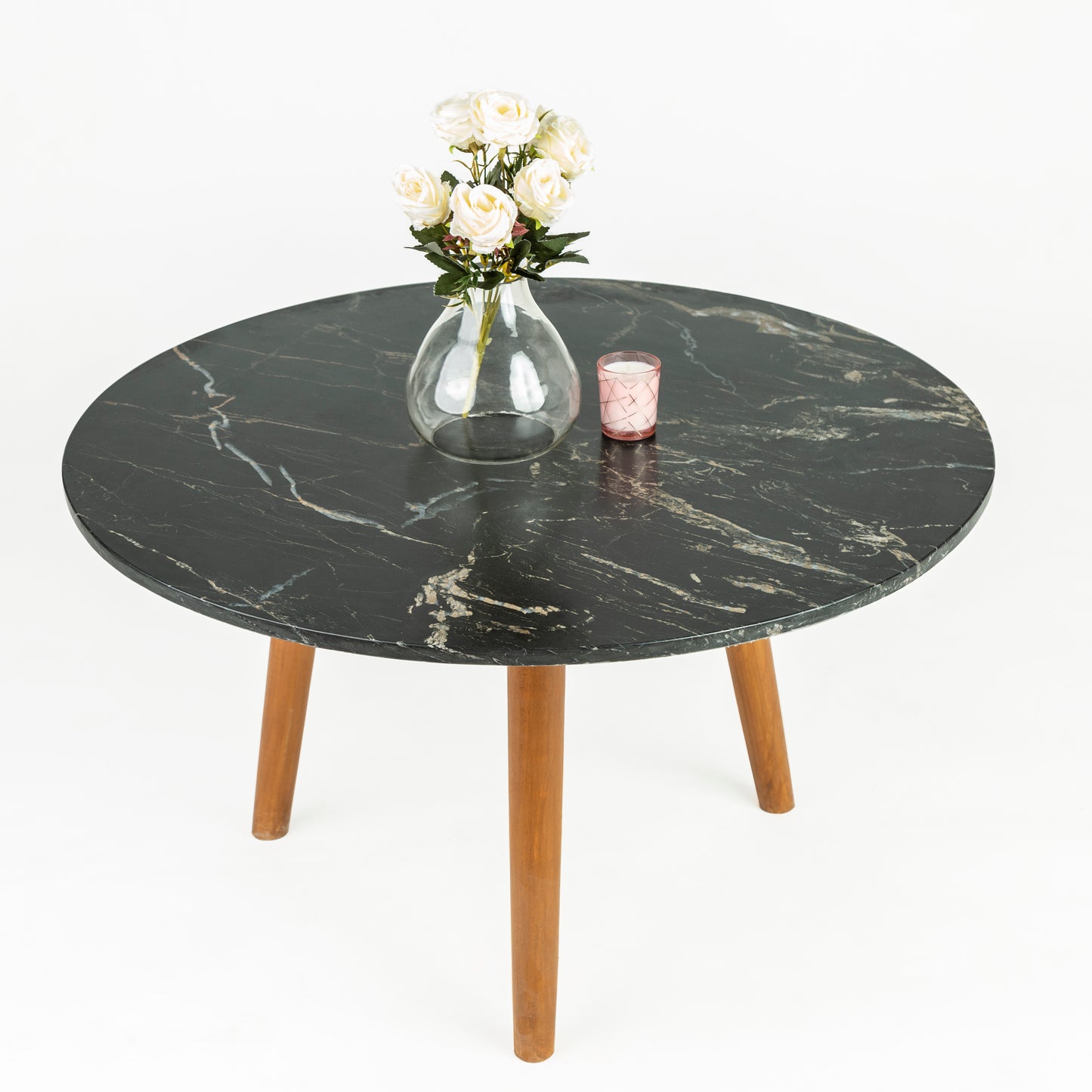 Orta Black Mable Coffee Table
