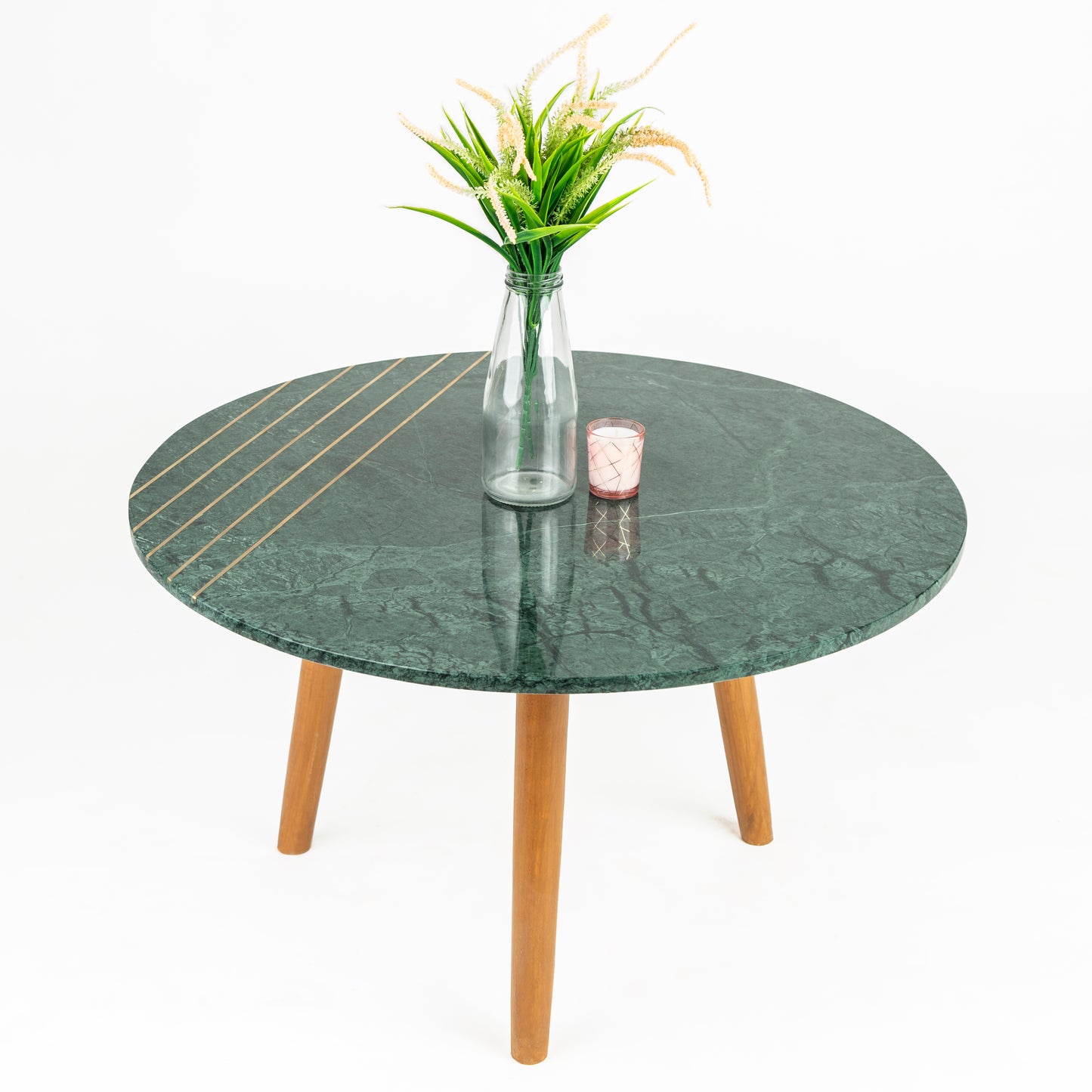 Orta Green Mable Coffee Table