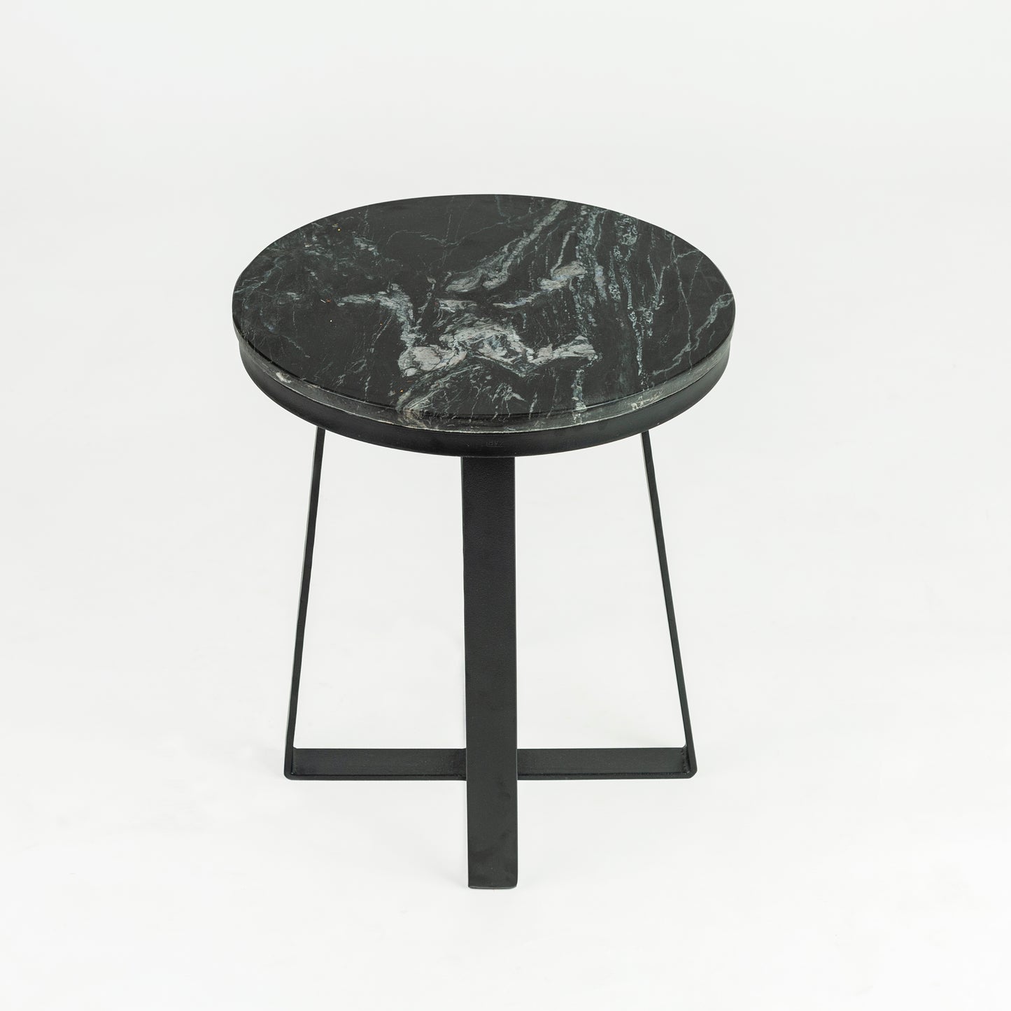 Iseo Black Marble End Table