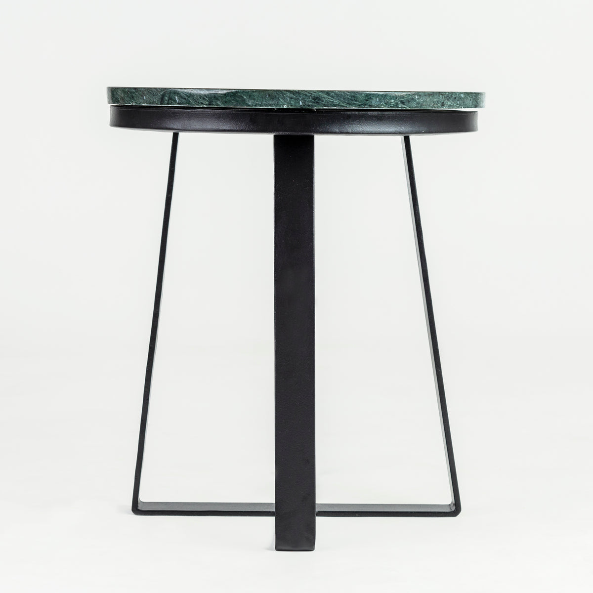 Iseo Green Marble End Table