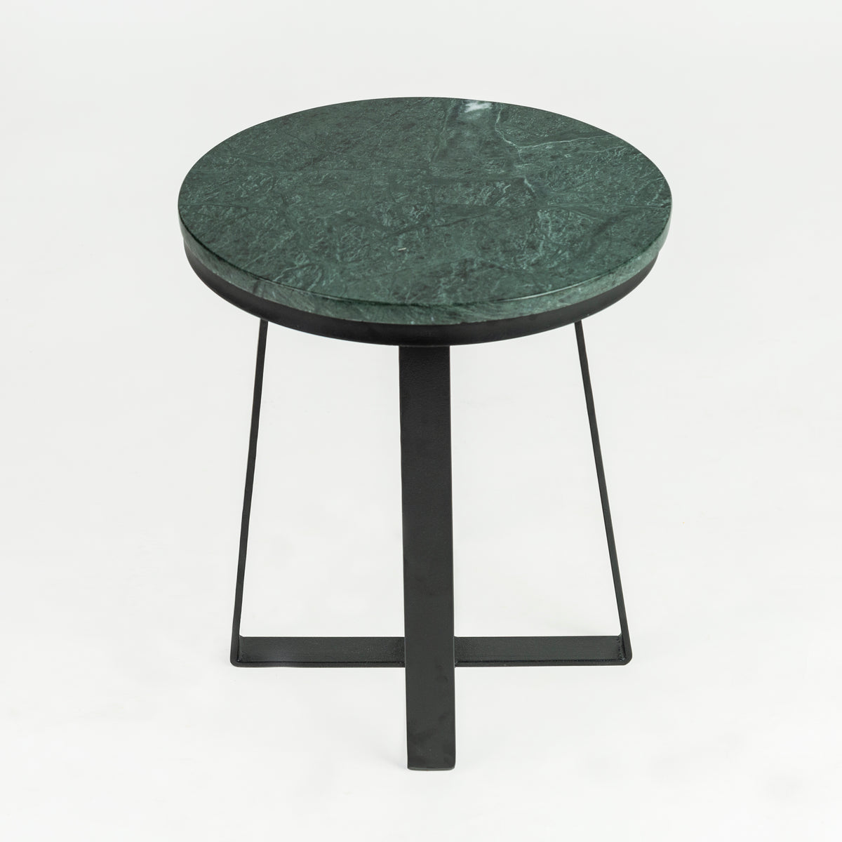Iseo Green Marble End Table
