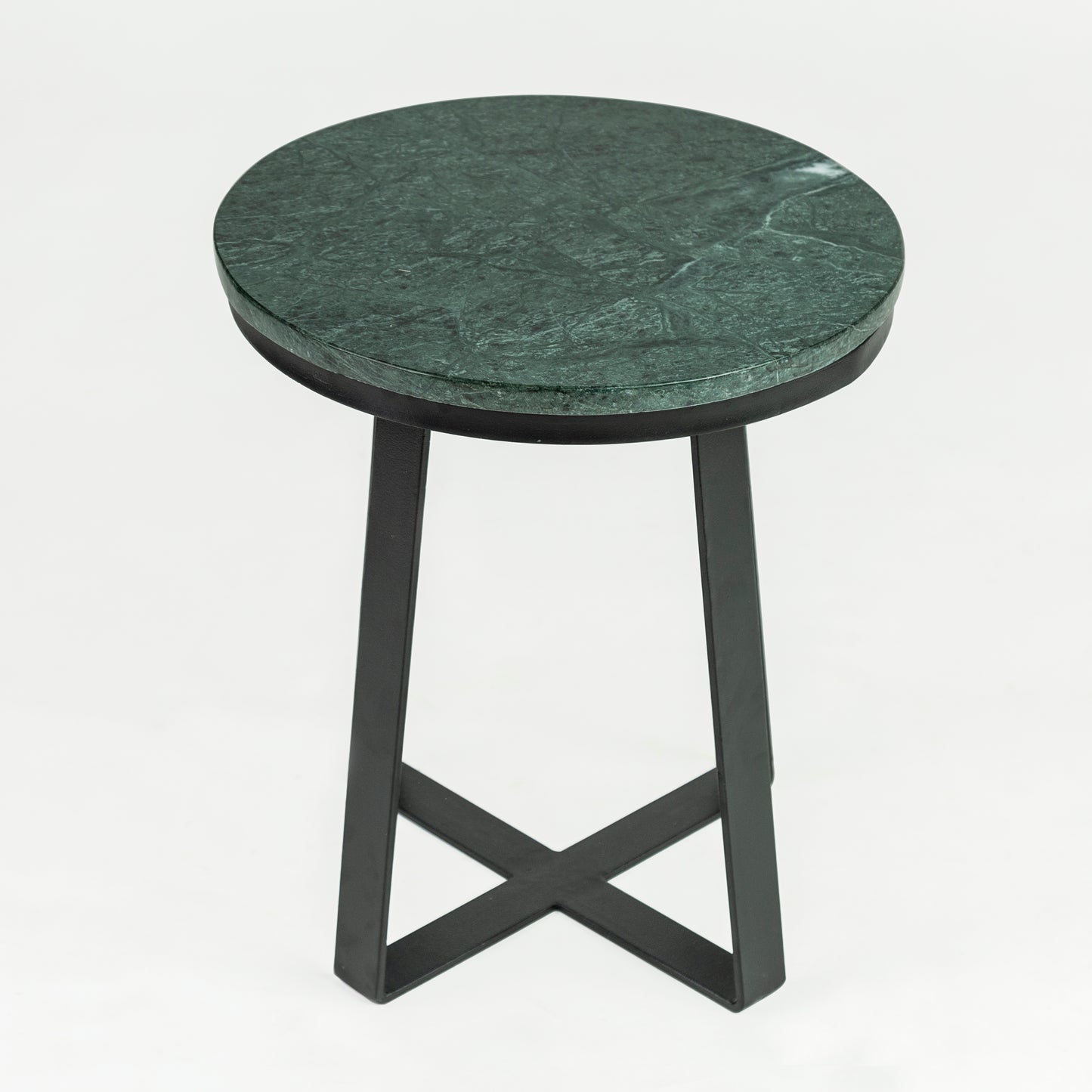 Iseo Black Marble End Table