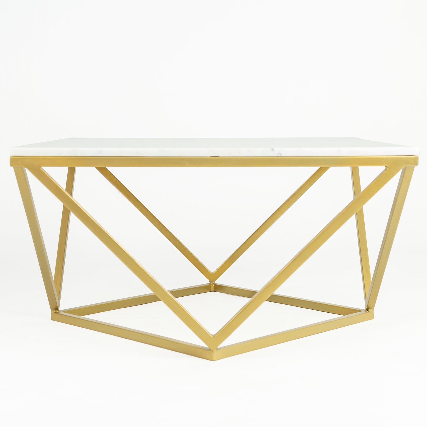 Stella White Marble Coffee Table