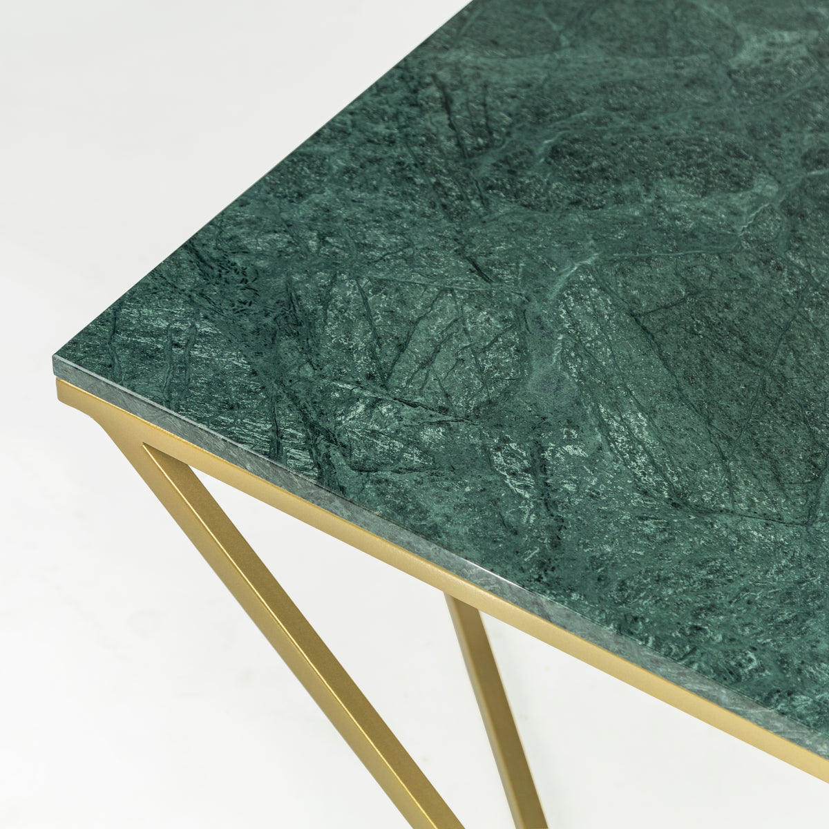 Stella Green Marble Coffee Table