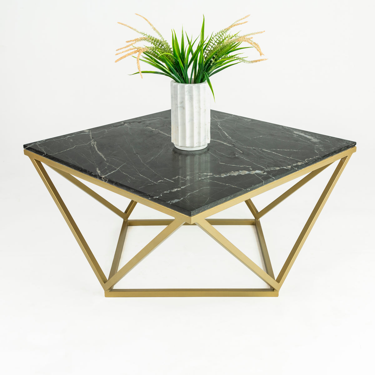 Stella Black Marble Coffee Table