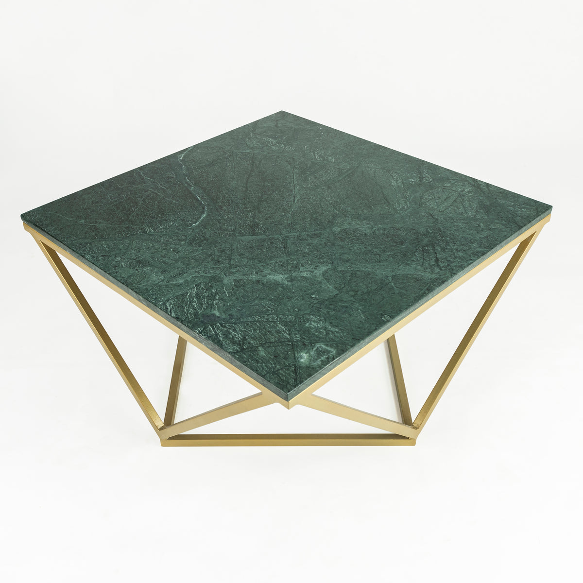 Stella Green Marble Coffee Table