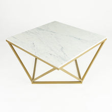 Load image into Gallery viewer, Stella White Marble Coffee Table
