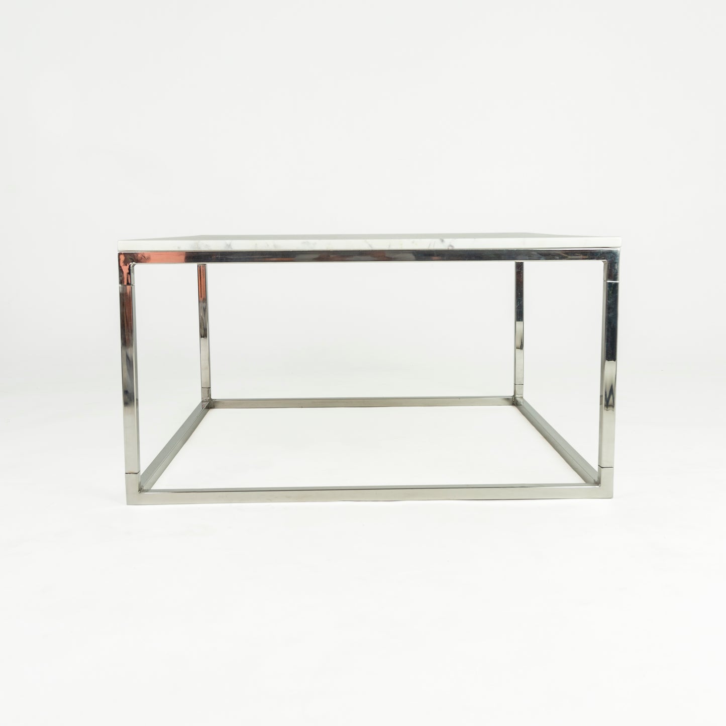 Minimo White Mable Coffee Table
