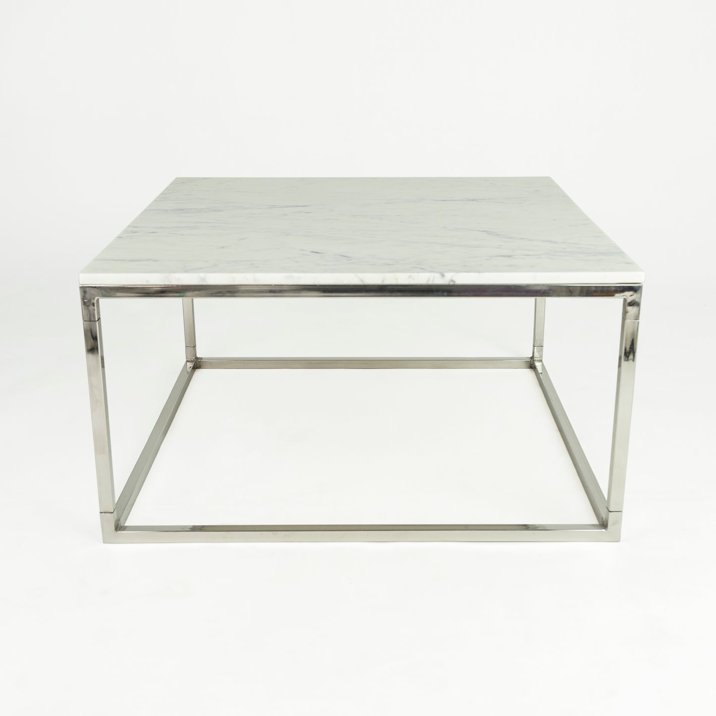 Minimo White Mable Coffee Table