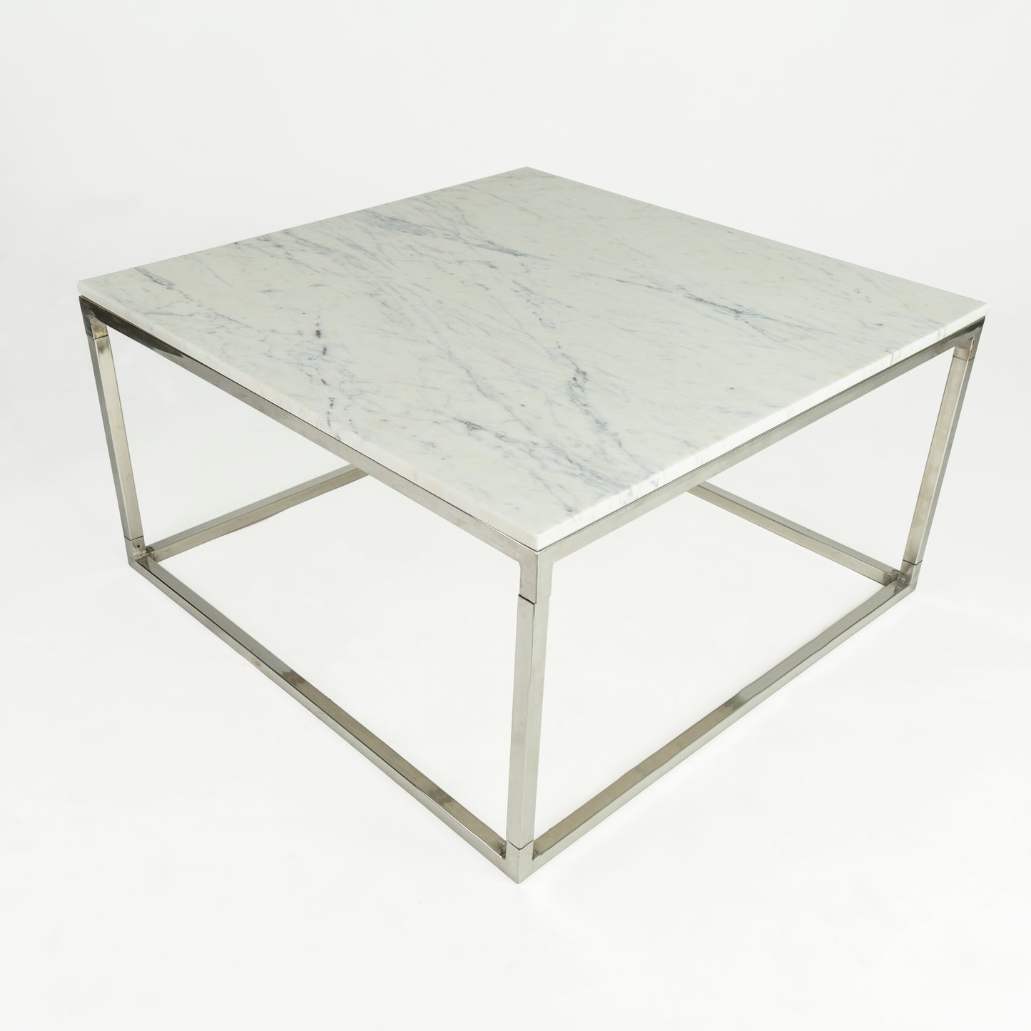 Minimo White Mable Coffee Table