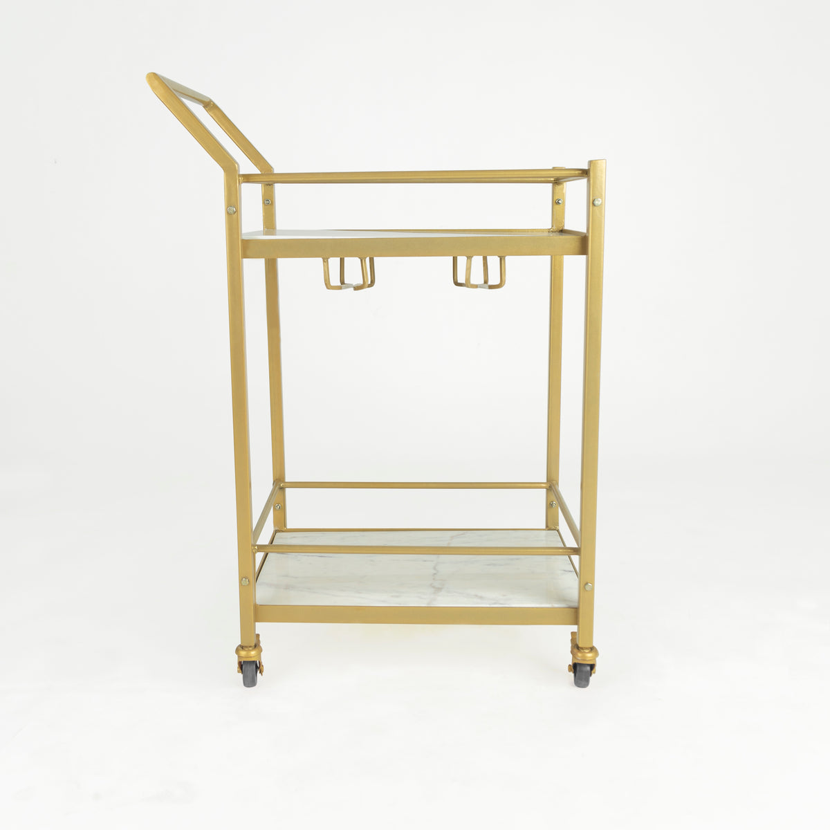 Leopold Marble Bar Cart