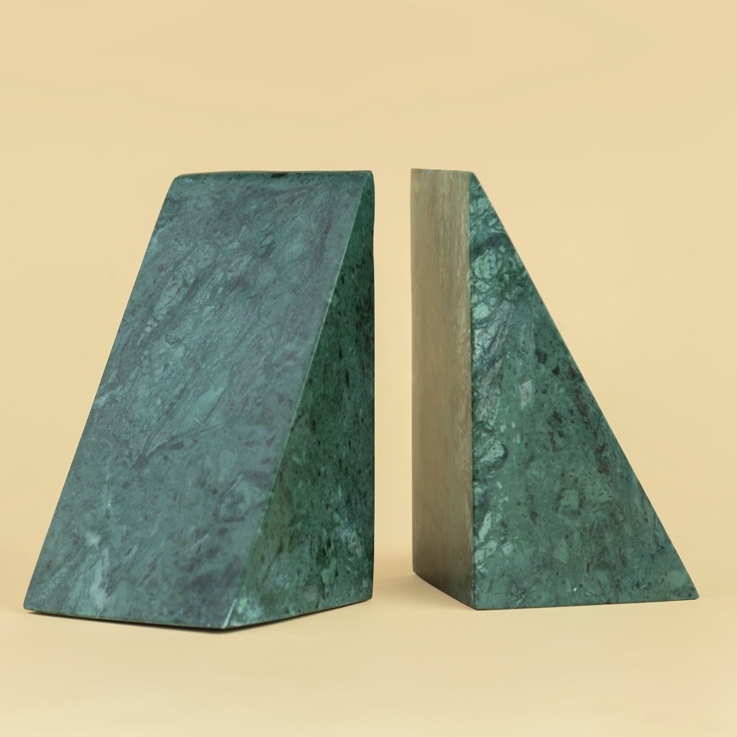 Vial Marble Bookends