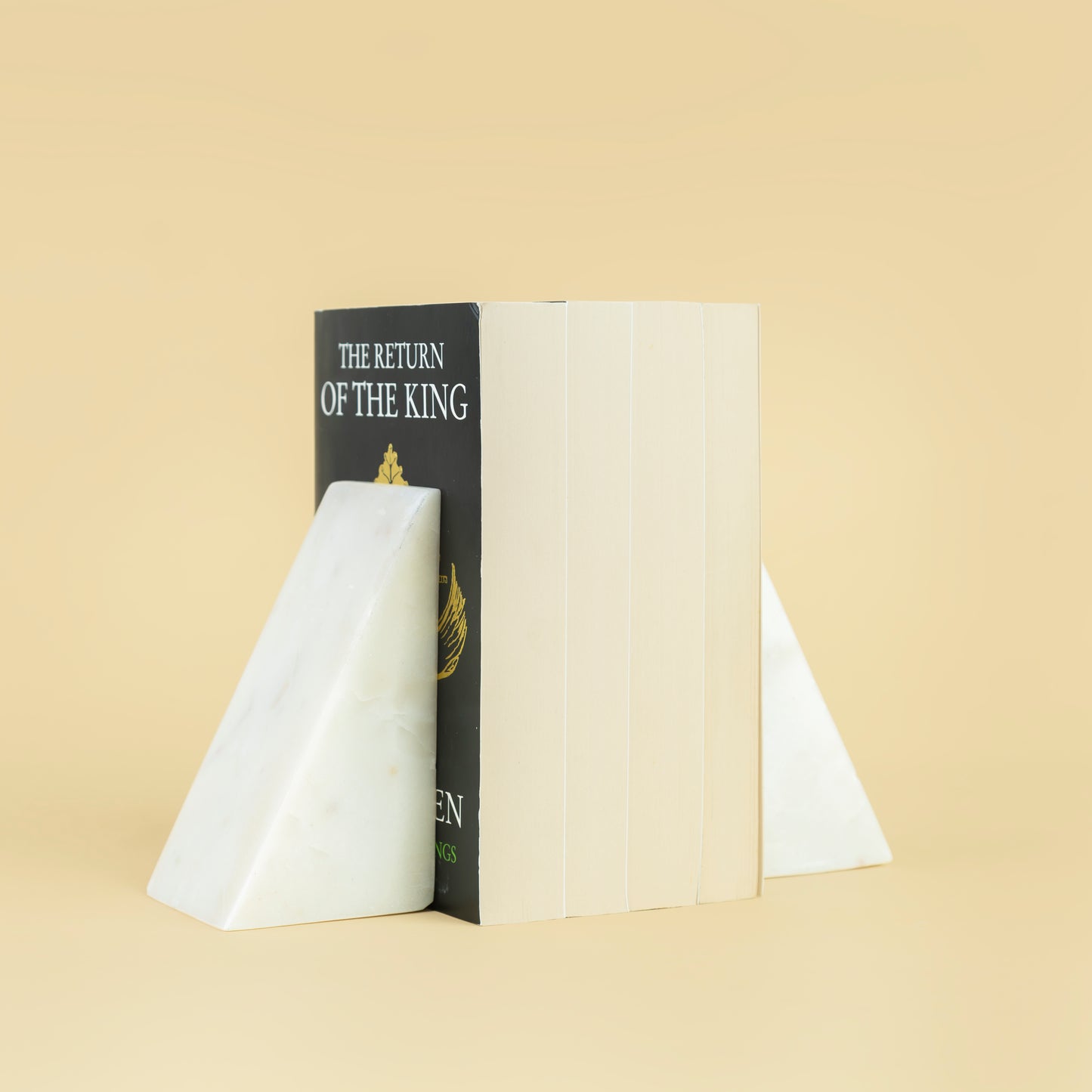 Vial Marble Bookends