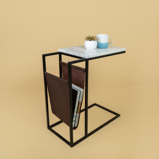 Lazio Marble Side Table