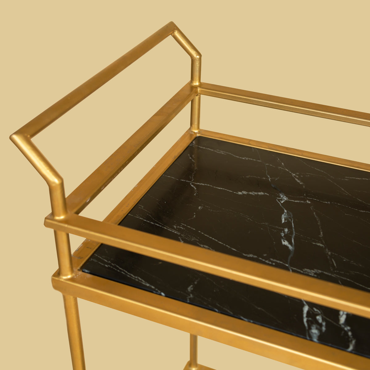 Monch Marble Bar Cart