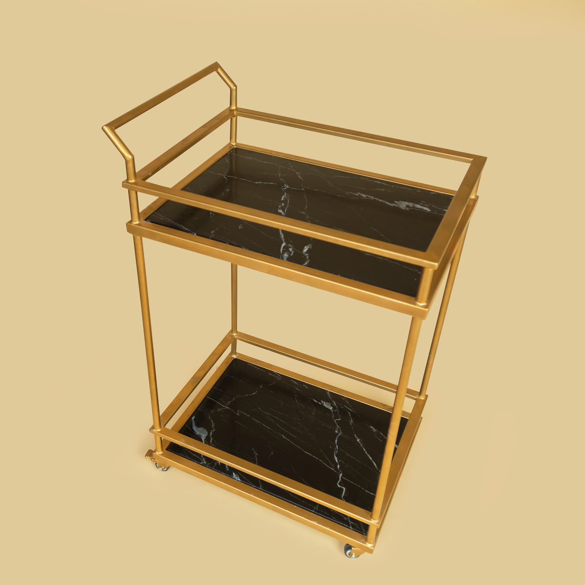 Monch Marble Bar Cart